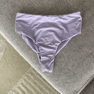 San Lorenzo high waist full coverage bikini bottom.